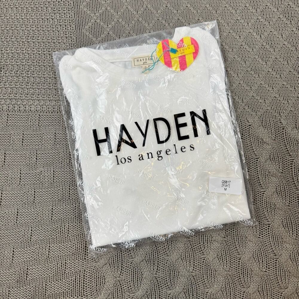 Hayden Girls Rib Knit Tunic Top Asymmetrical Hem Medium - Picture 14 of 14